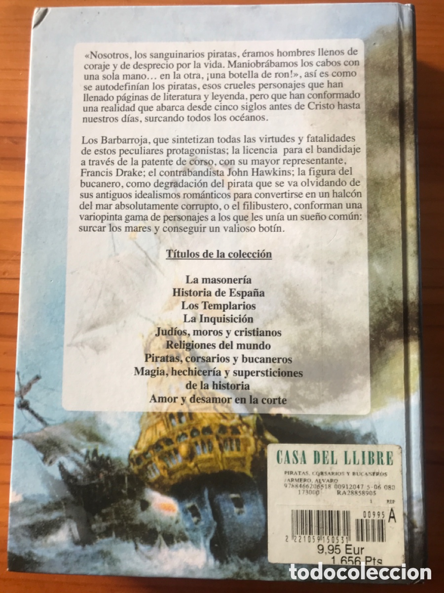 Libros de segunda mano: Piratas corsarios bucaneros - Foto 3