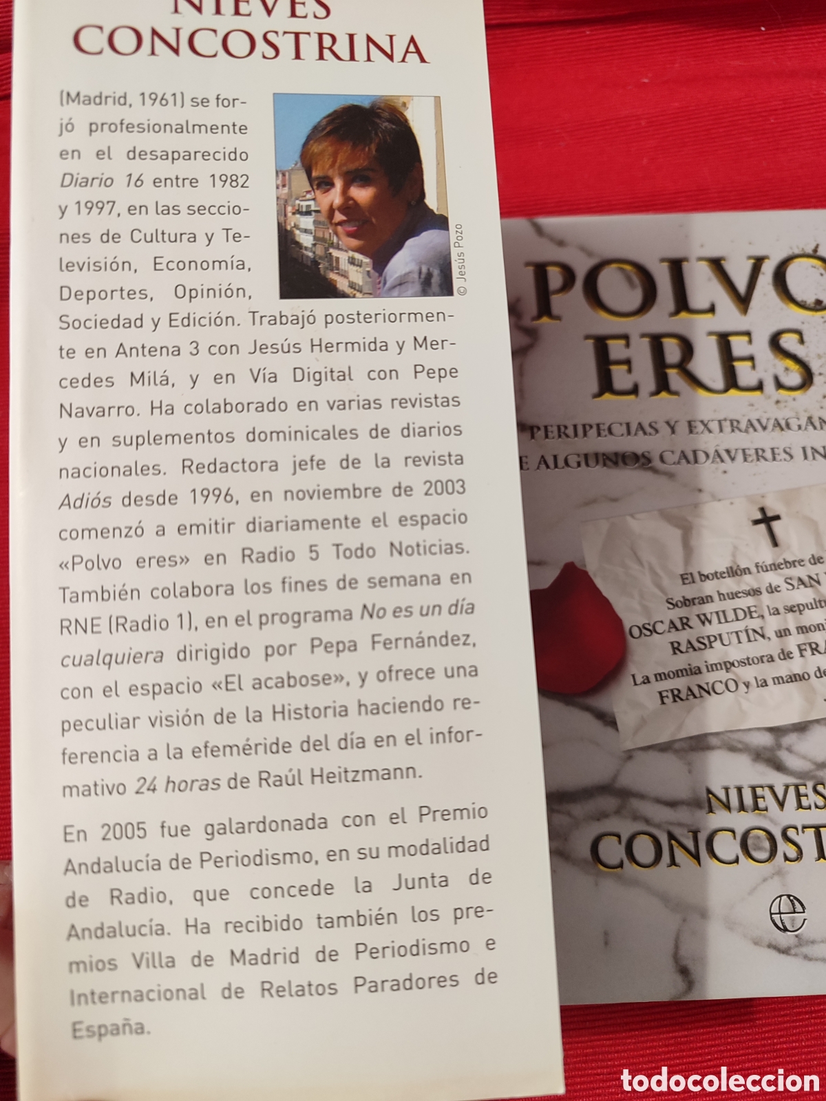 Libros de segunda mano: &rdquo;Polvo eres...&rdquo; Nieves Concostrina. - Foto 4