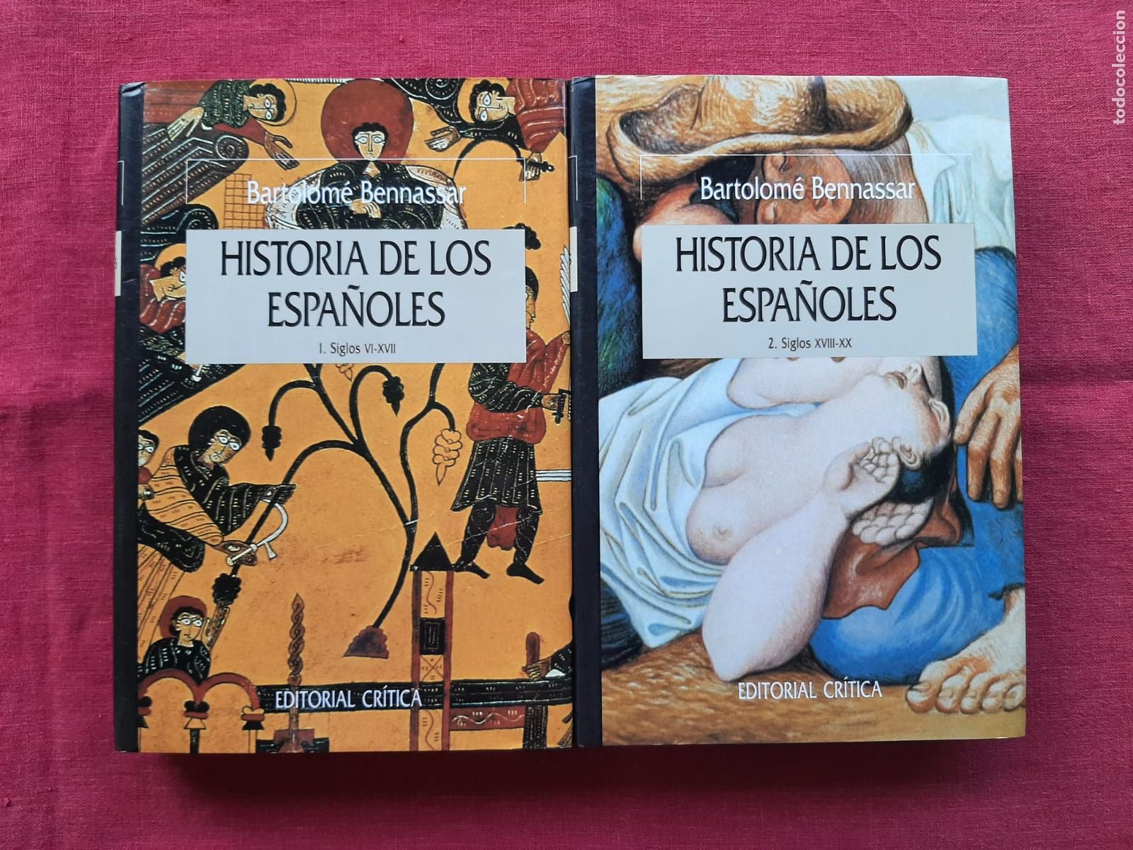 Livres d'occasion: Historia de los Espa&ntilde;oles. Dos tomos - Bennassar, Bartolom&eacute;