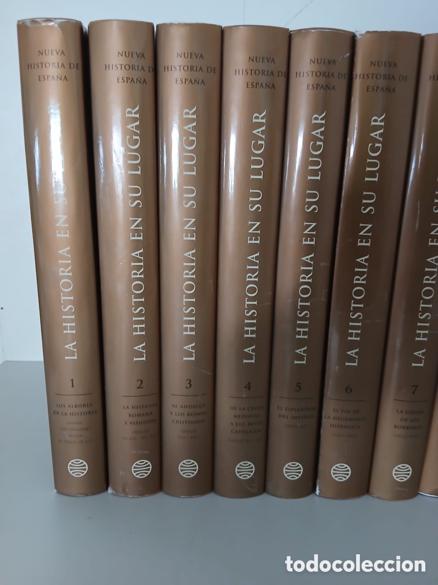 Libros de segunda mano: LA HISTORIA EN SU LUGAR. 10 TOMOS - Foto 3