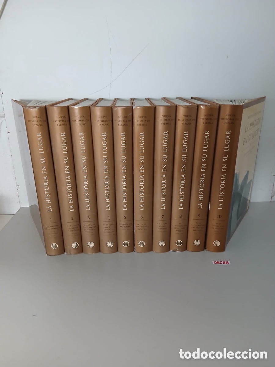 Libros de segunda mano: LA HISTORIA EN SU LUGAR. 10 TOMOS - Foto 1