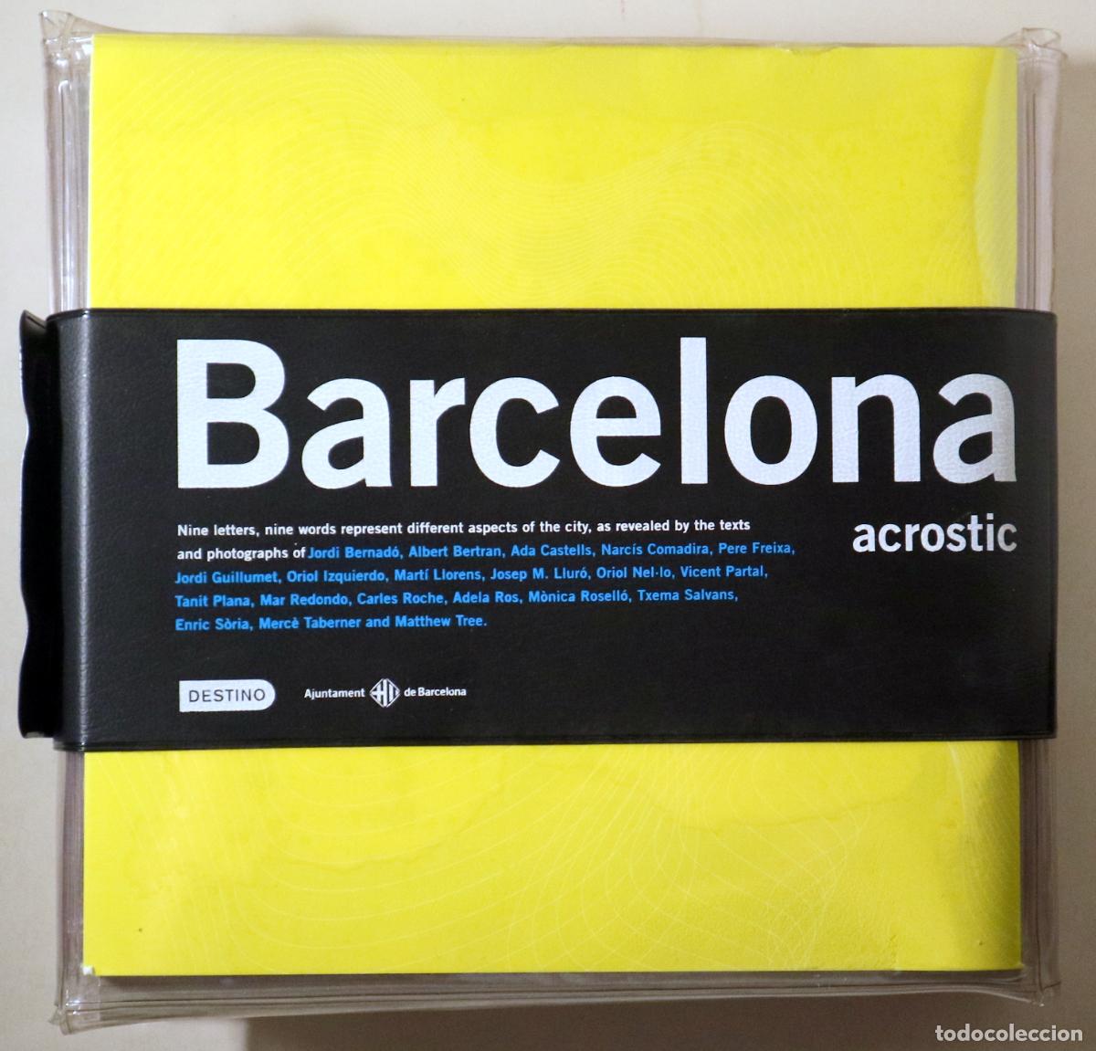 Second hand books: BARCELONA acr&ograve;stic / acrostic - Barcelona s/d - Il&middot;lustrat - Edici&oacute; biling&uuml;e