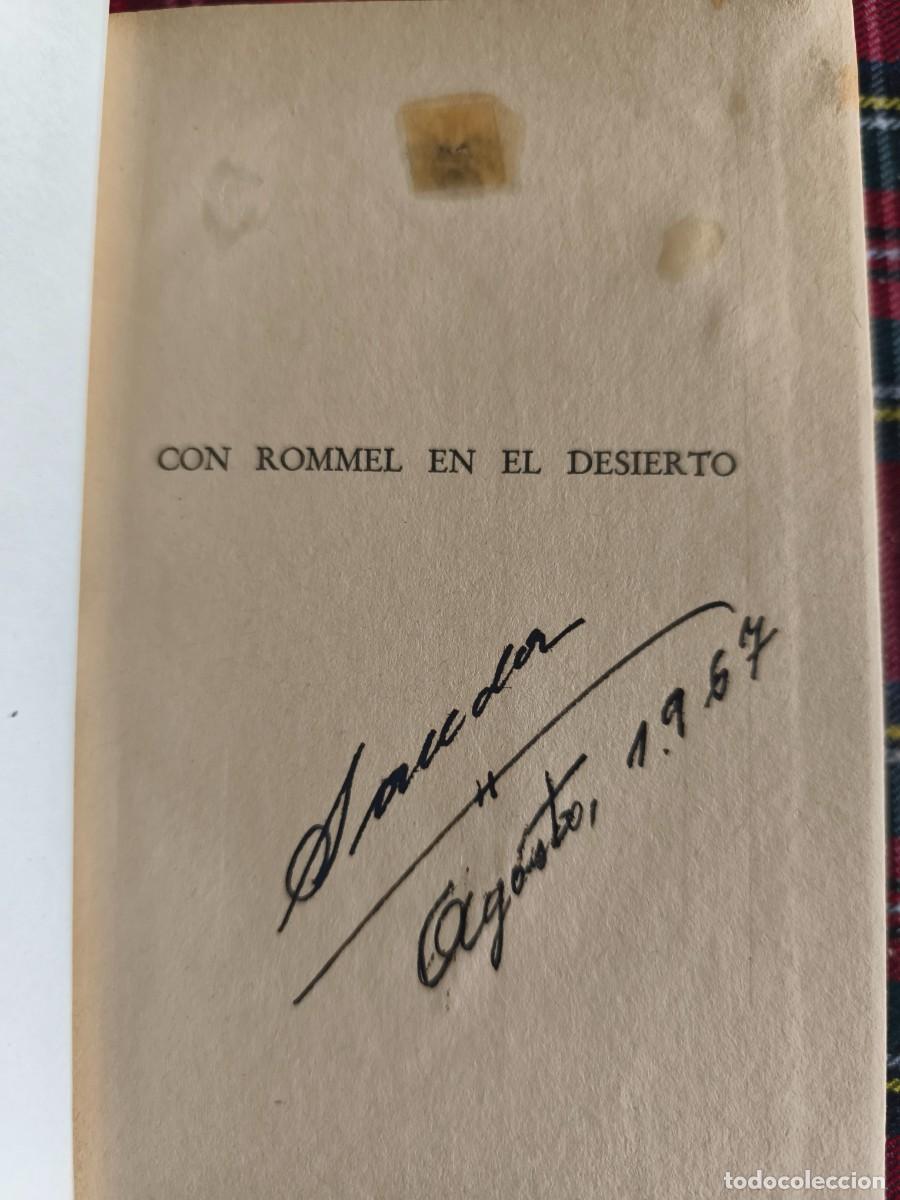 Libros de segunda mano: Con Rommel en el desierto - Foto 3