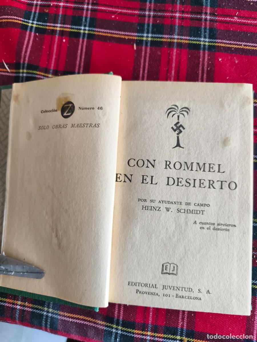 Libros de segunda mano: Con Rommel en el desierto - Foto 4