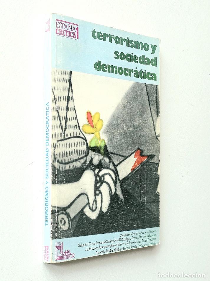 Libros de segunda mano: TERRORISMO Y SOCIEDAD DEMOCR&Aacute;TICA - REINARES-NESTARES, Fernando (comp.)