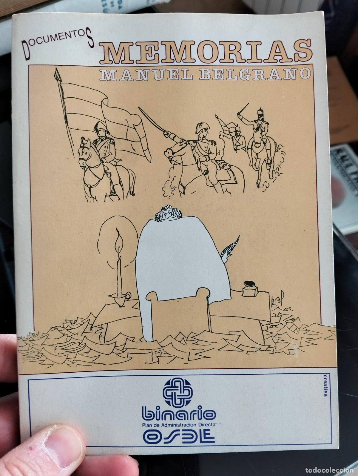 Libros de segunda mano: Memorias. Historia. Manuel Belgrano, ed. Binario, s/f. VISITA MI CATALOGO. L54