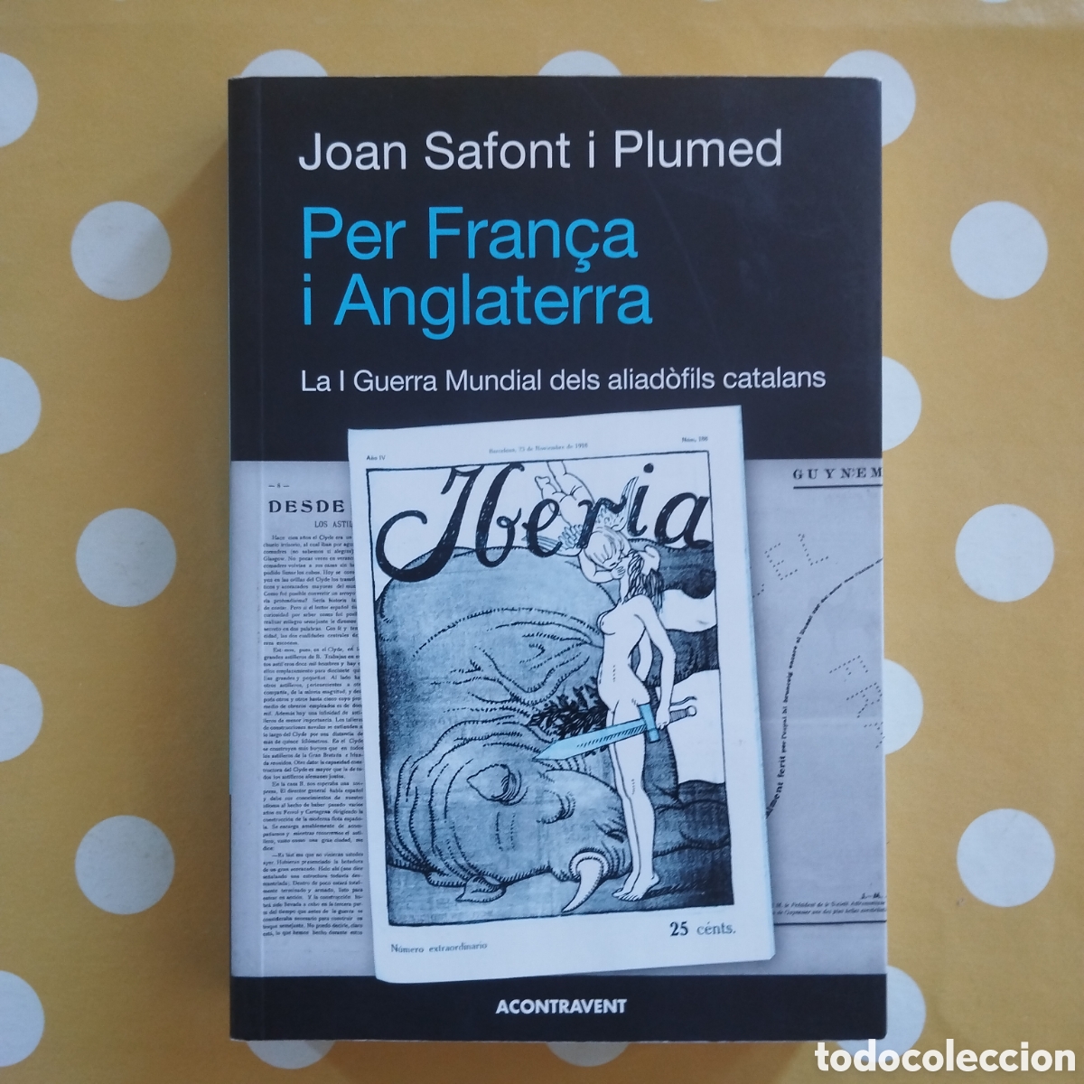 Libros de segunda mano: PER FRAN&Ccedil;A I ANGLATERRA JOAN SAFONT PLUMED DEDICAT&Ograve;RIA AUTOGRAFA ACONTRAVENT GUERRA MUNDIAL CATALANS