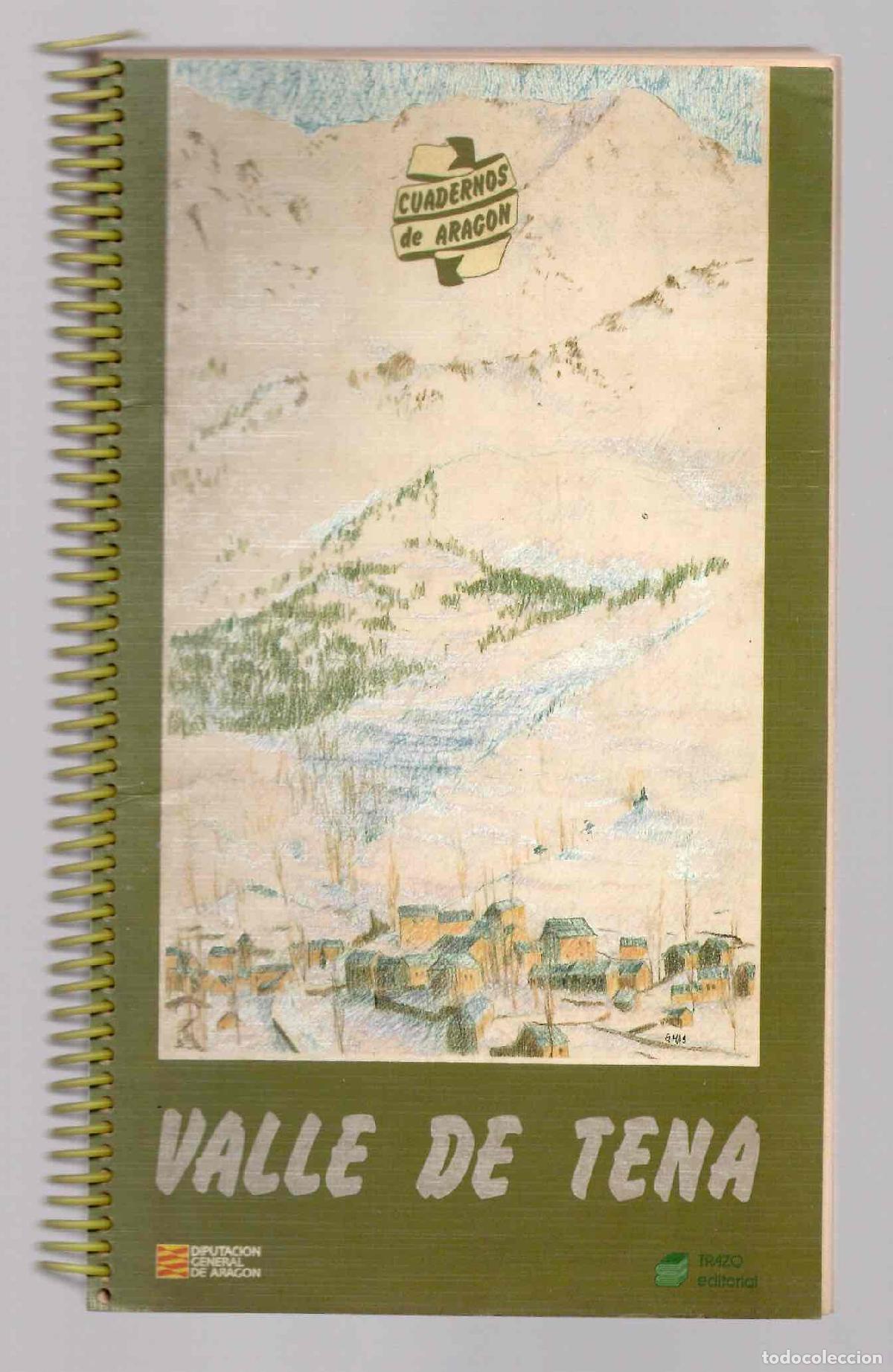 Libros de segunda mano: VALLE DE TENA. DIPUTACION GENERAL DE ARAGON. TRAZO EDITORIAL 1986 1&ordf; EDICION