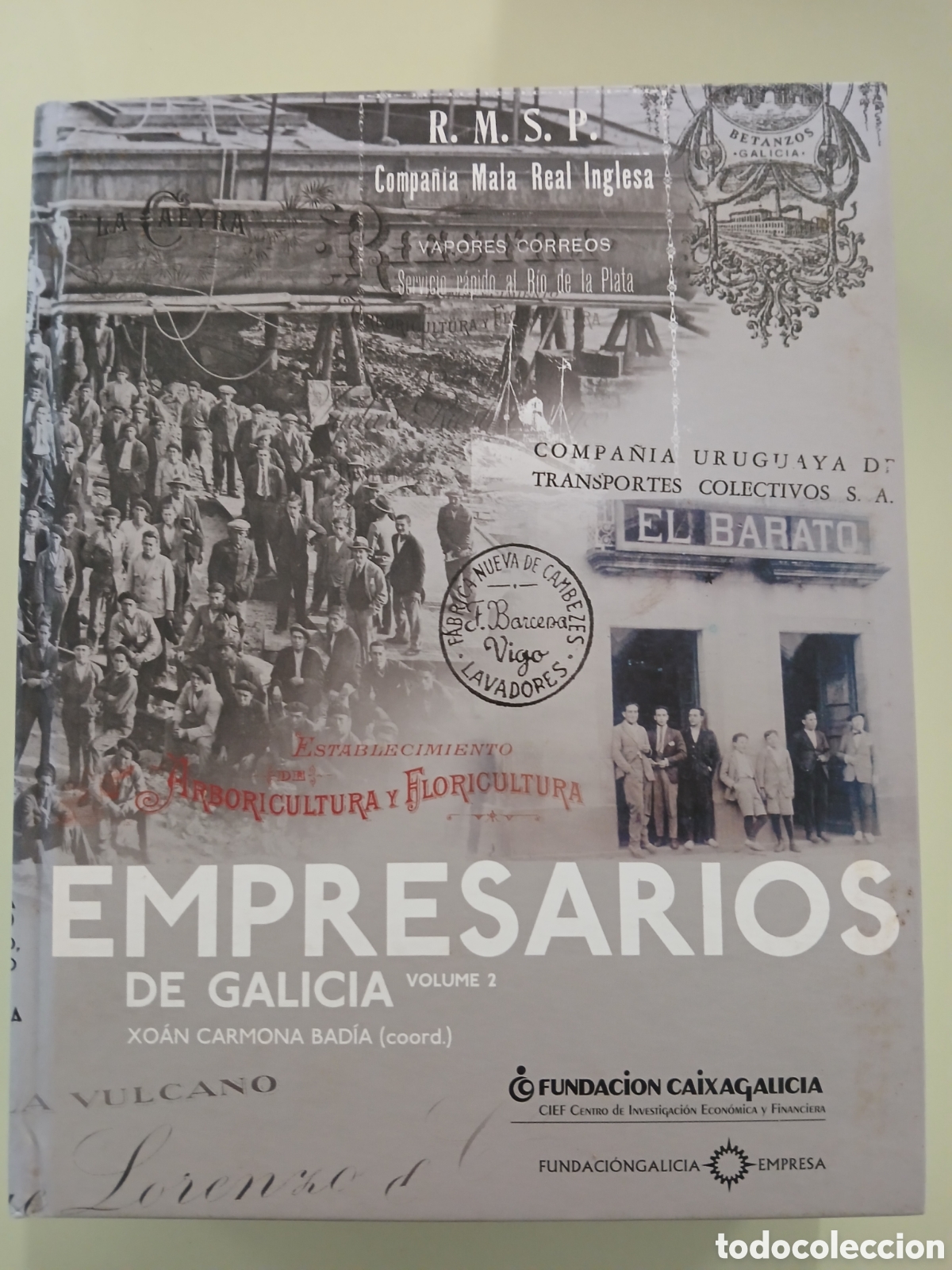 Libros de segunda mano: Empresarios de Galicia. Xoan Carmona Bad&iacute;a ( coord. ). Volume 2. GALICIA.
