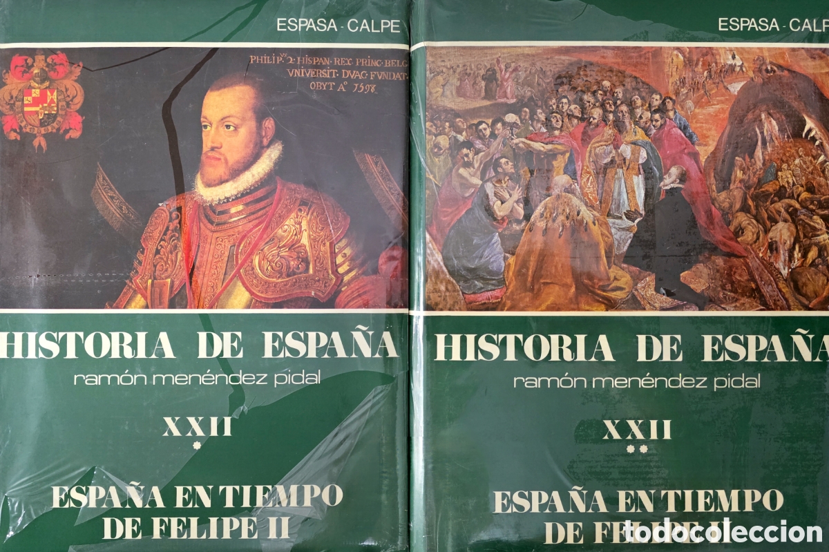Libros de segunda mano: Historia de Espa&ntilde;a Ram&oacute;n Men&eacute;ndez Pidal XXII (I y II) Espa&ntilde;a en tiempos de Felipe II