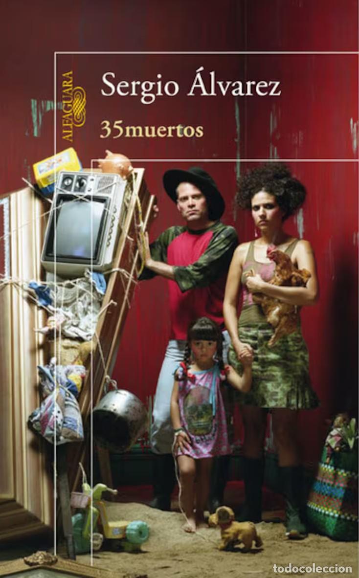 Libros de segunda mano: libro novela historica aventuras thriller &rdquo;35 muertos&rdquo; de Sergio &Aacute;lvarez, editorial Alfaguara