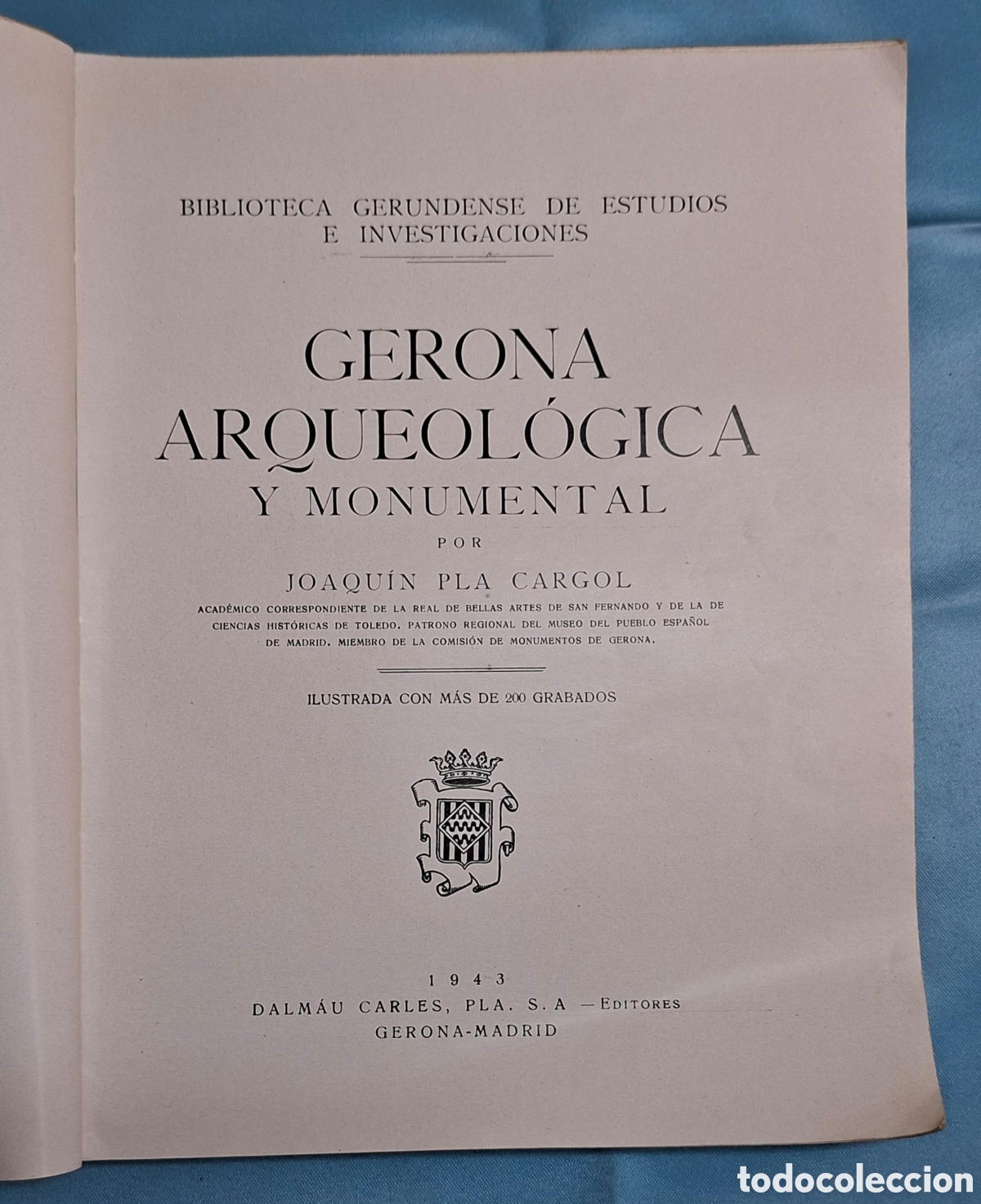 Libros de segunda mano: Libro Gerona Arqueol&oacute;gica 1953 - Foto 5