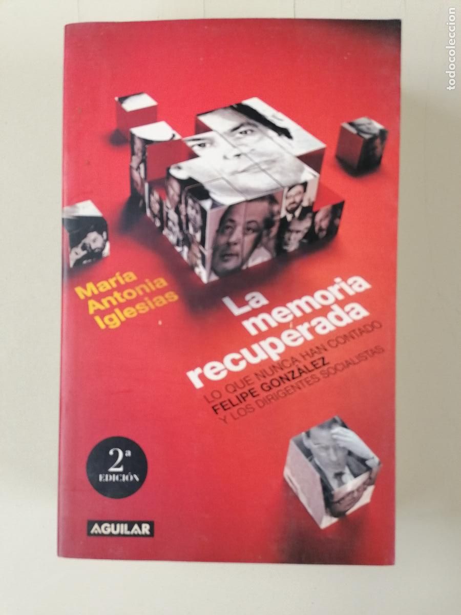 Libros de segunda mano: Mar&iacute;a Antonia Iglesias-La memoria recuperada.Aguilar