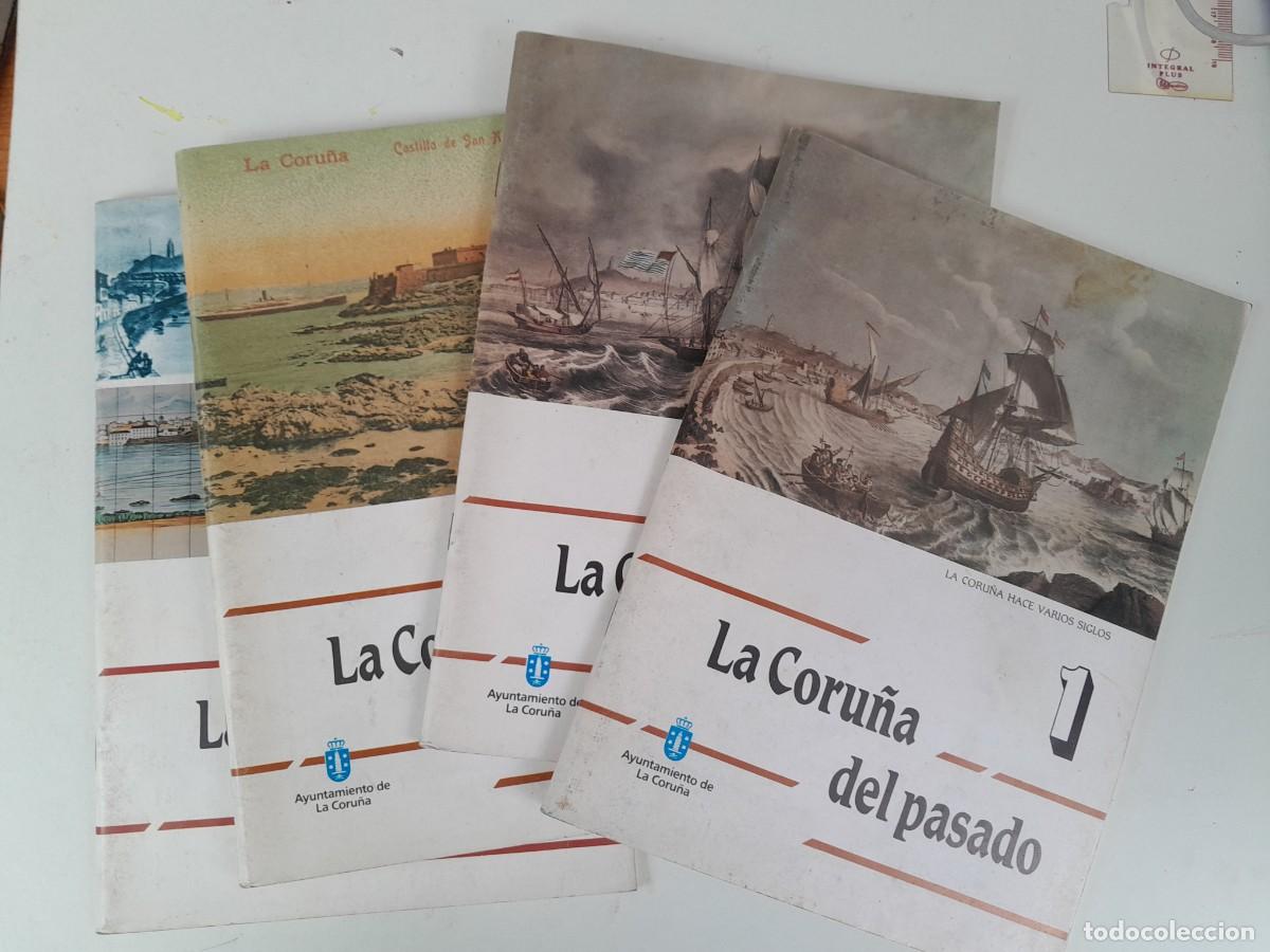 Libros de segunda mano: LA CORU&Ntilde;A DEL PASADO (4 tomos) - Carlos Martinez Barbeito / Alberto Mart&iacute; Villadefrancos