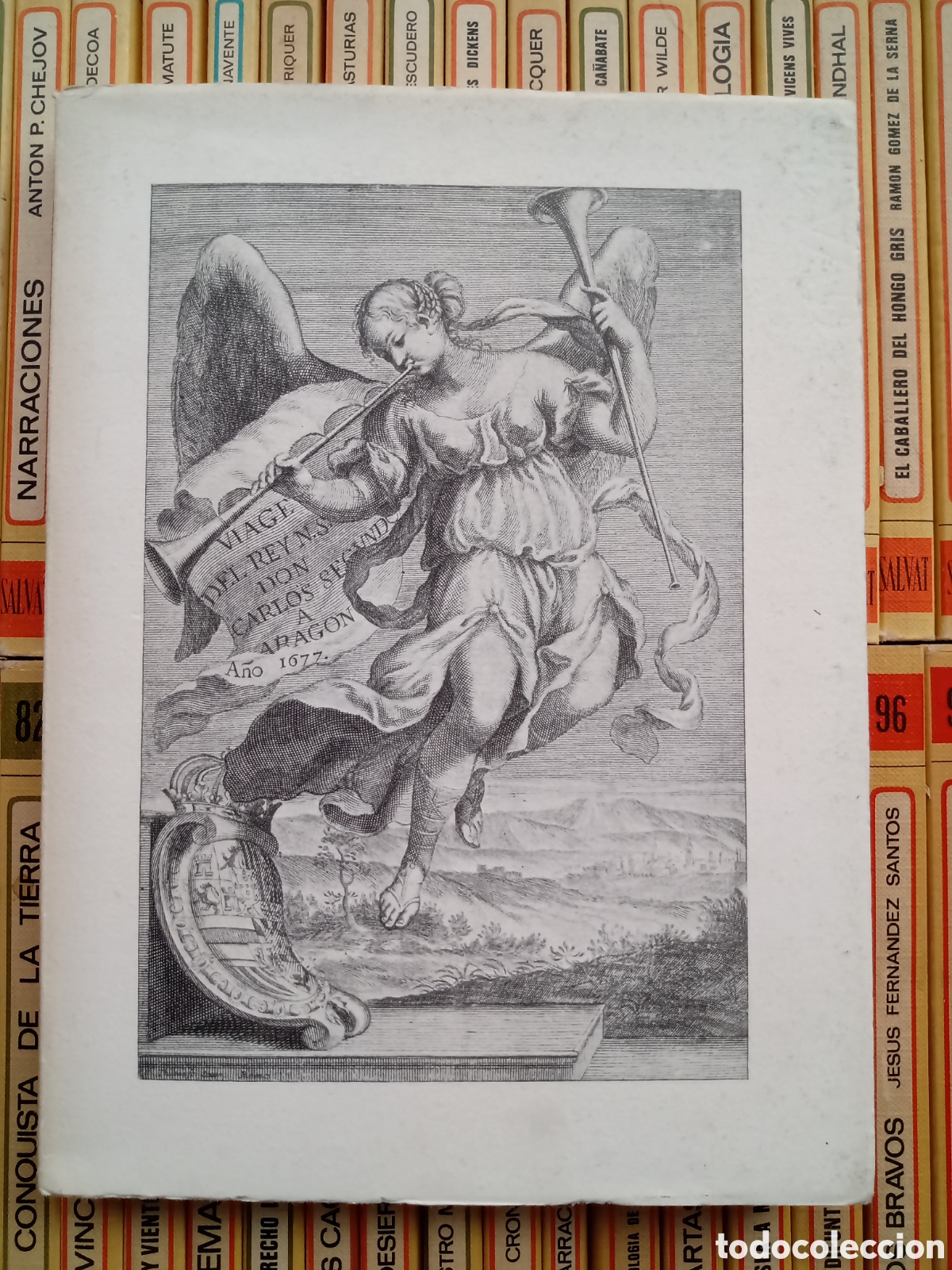 Libros de segunda mano: Viage del Rey Nuestro Se&ntilde;or Don Carlos II al Reyno de Arag&oacute;n