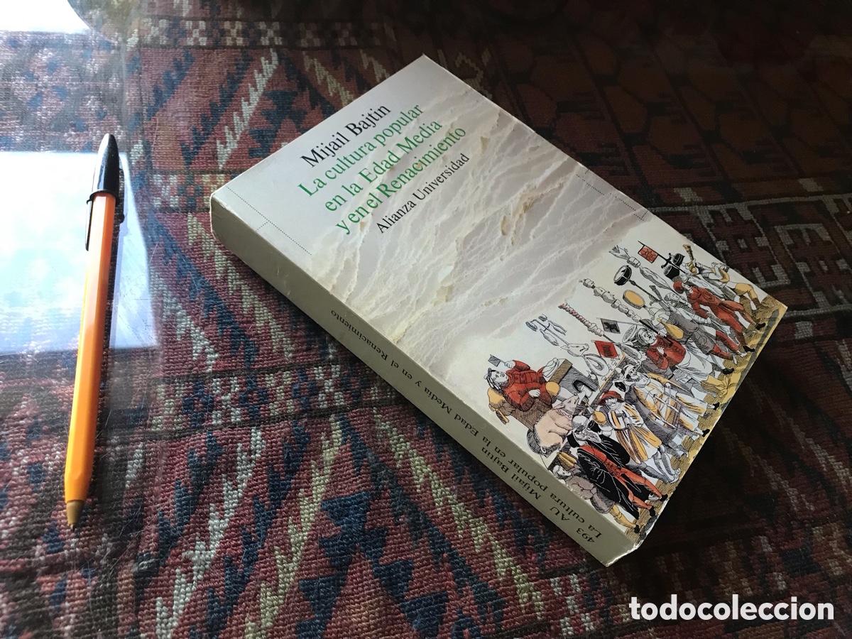 Libros de segunda mano: Cultura popular en la edad media y en el renacimiento. Mijail Bajtin. Alianza Universidad