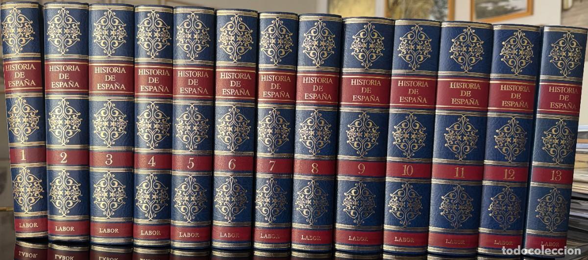Libros de segunda mano: Historia de Espa&ntilde;a. Dirigida por Manuel Tu&ntilde;&oacute;n de Lara. 13 vols