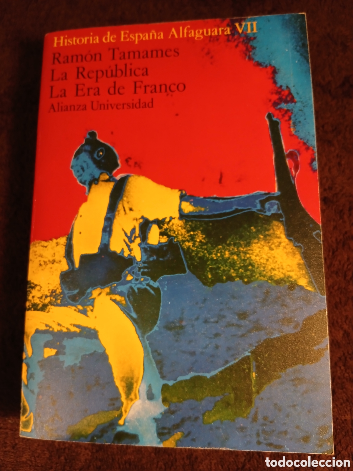 Libros de segunda mano: Historia de Espa&ntilde;a Alfaguara Vll. La Rep&uacute;blica. La era de Franco. Ram&oacute;n Tamames.