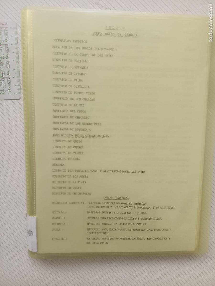 Libros de segunda mano: Nuevo Reino de Navarra (Ecuador, Per&uacute;) Libro en fotocopia plastificado