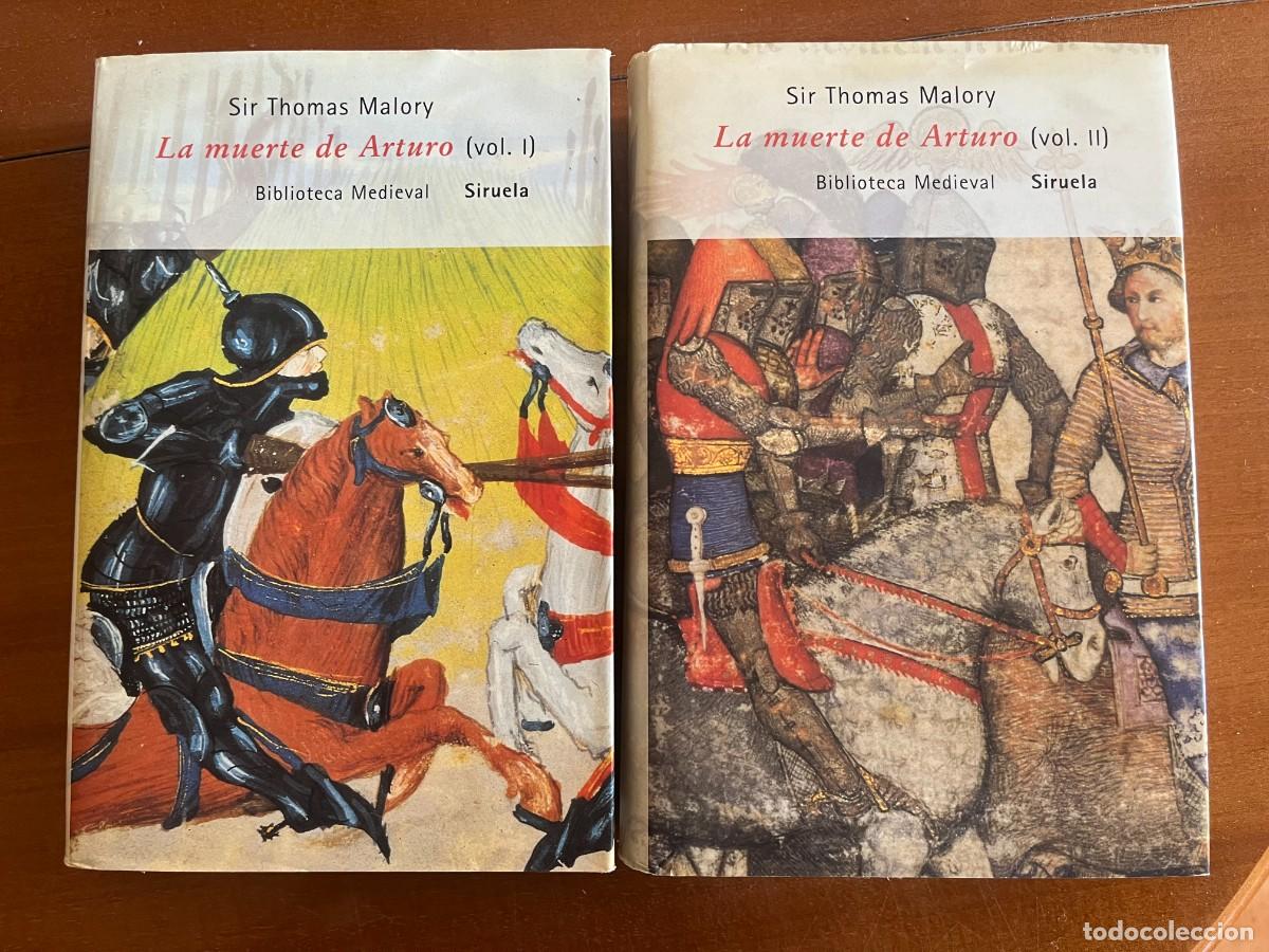Libros de segunda mano: La muerte de Arturo. I y II, biblioteca medieval Siruela