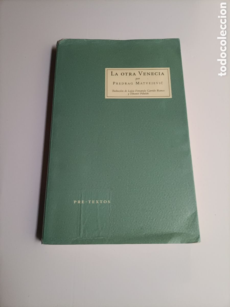Libros de segunda mano: La otra Venecia. Predrag Matvejevic