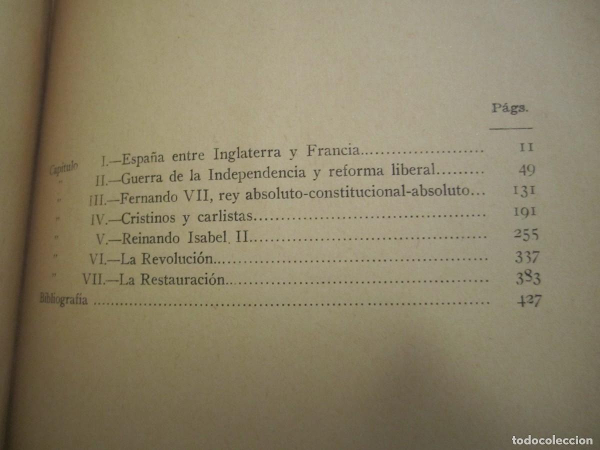 Libros de segunda mano: LA HISTORIA DE ESPA&Ntilde;A EN SUS DOCUMENTOS-SIGLO XIX -FERNANDO DIAZ-PLAJA 1954 MADRID