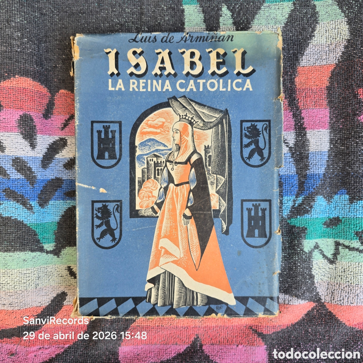 Libros de segunda mano: ISABEL, LA REINA CATOLICA (LUIS DE ARMI&Ntilde;AN) (NACIONAL)