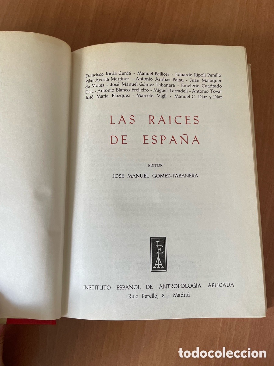 Libros de segunda mano: Libro Las Ra&iacute;ces de Espa&ntilde;a - Foto 4