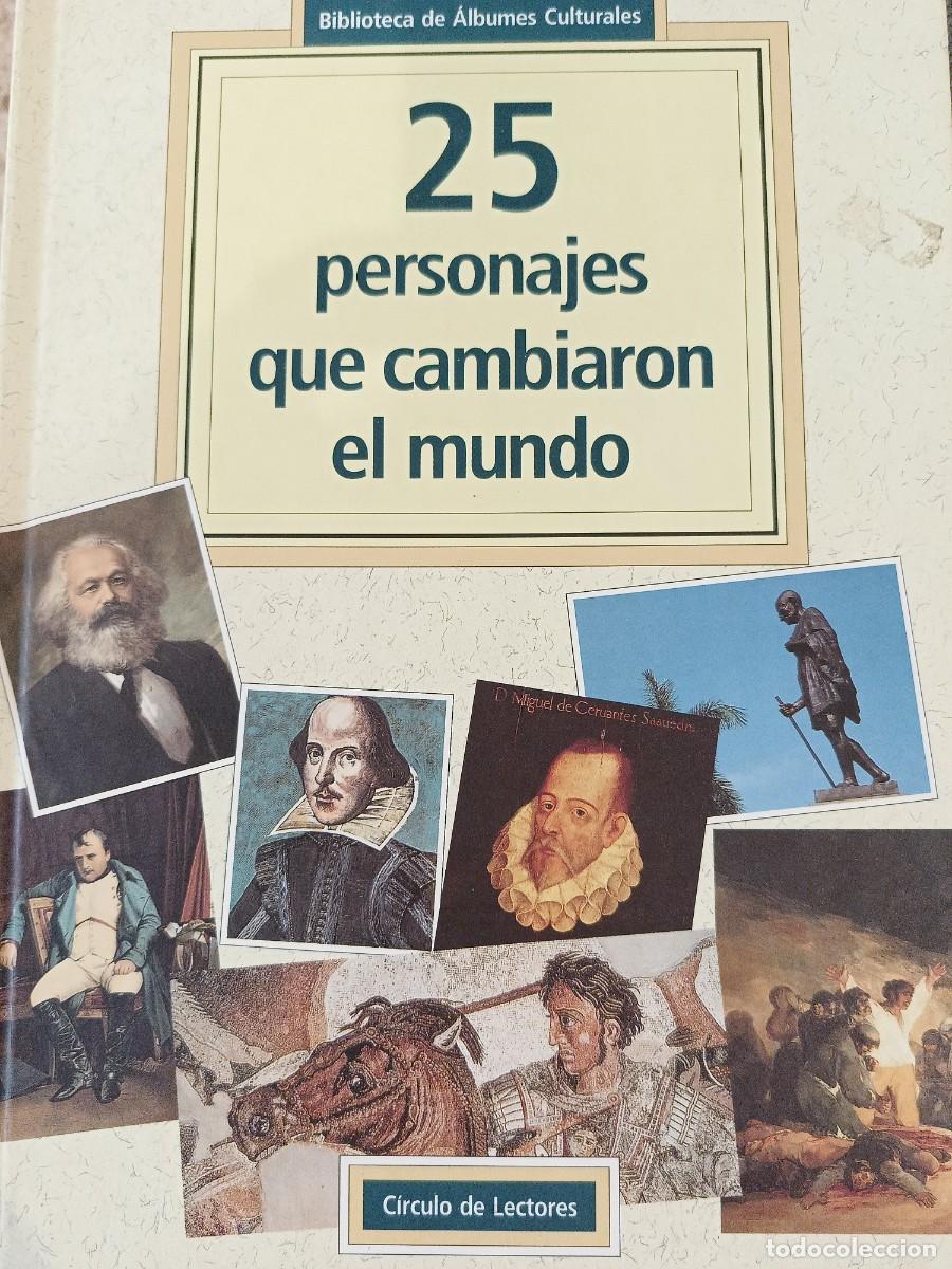 Libros de segunda mano: 25 personajes que cambiaron el mundo libro