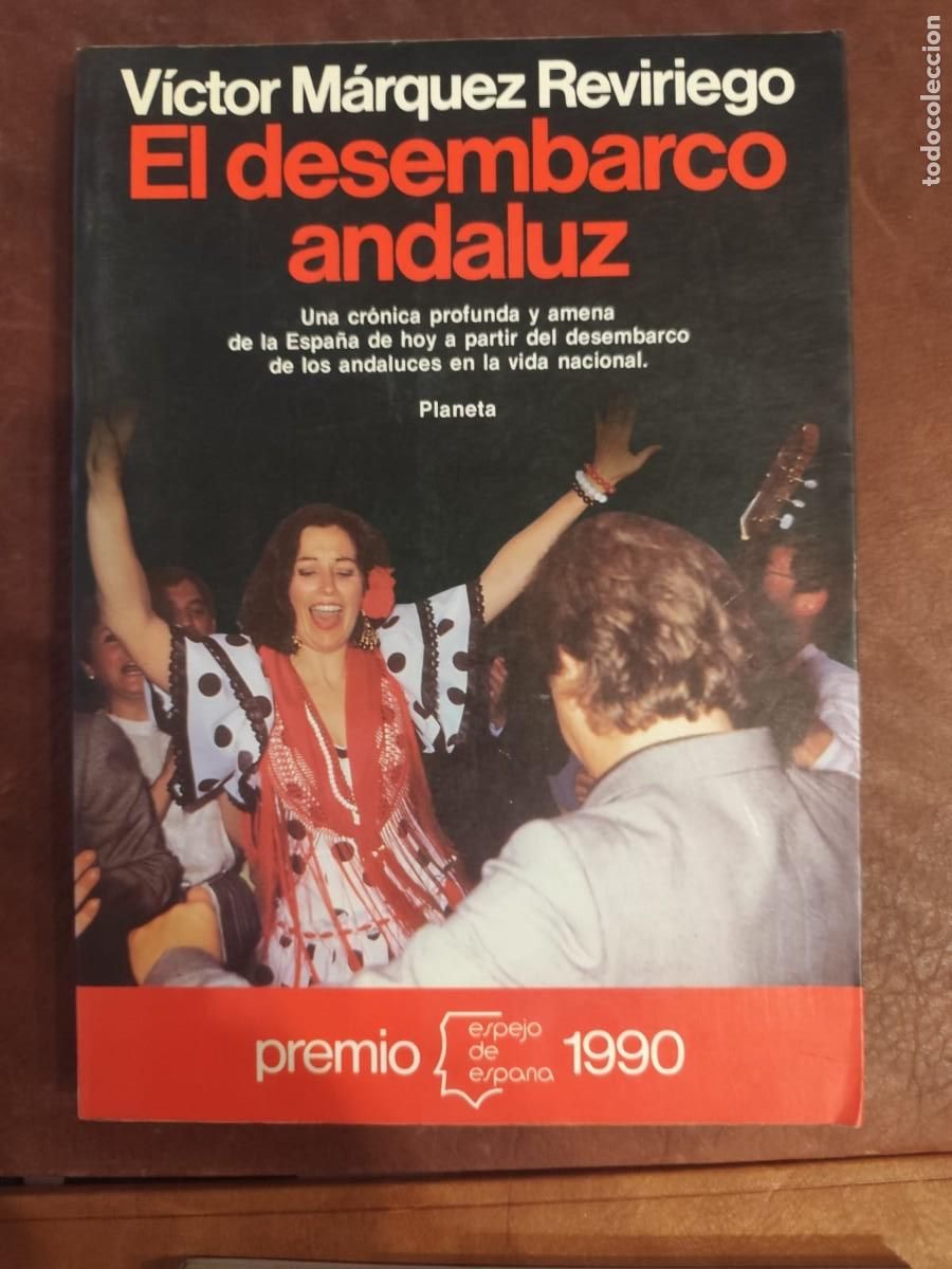 Libros de segunda mano: V&iacute;ctor M&aacute;rquez Reviriego. EL DESEMBARCO ANDALUZ. Col. Espejo de Espa&ntilde;a.