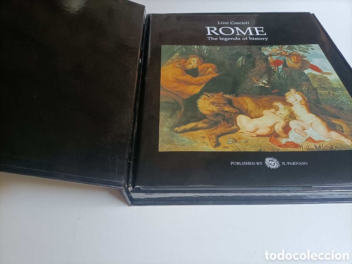 Libros de segunda mano: Rome. The Legends of history. Lino Cascioli. Texto en ingl&eacute;s . Roma las leyendas de la historia