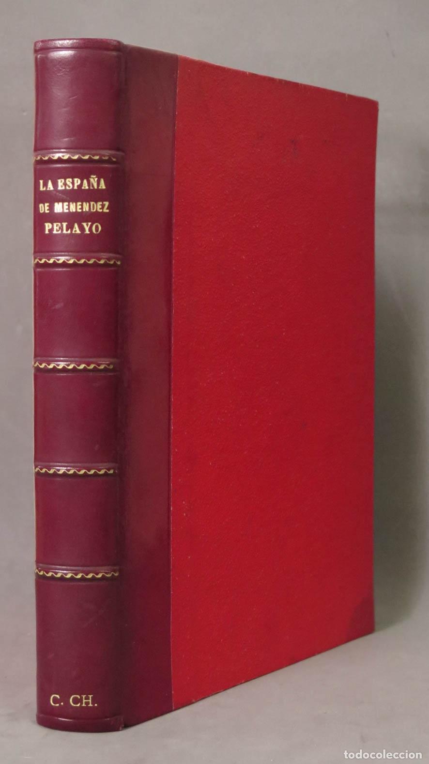 Libros de segunda mano: La Espa&ntilde;a de Men&eacute;ndez Pelayo - Marcelino Men&eacute;ndez Pelayo, Miguel Artigas - Editorial Heraldo