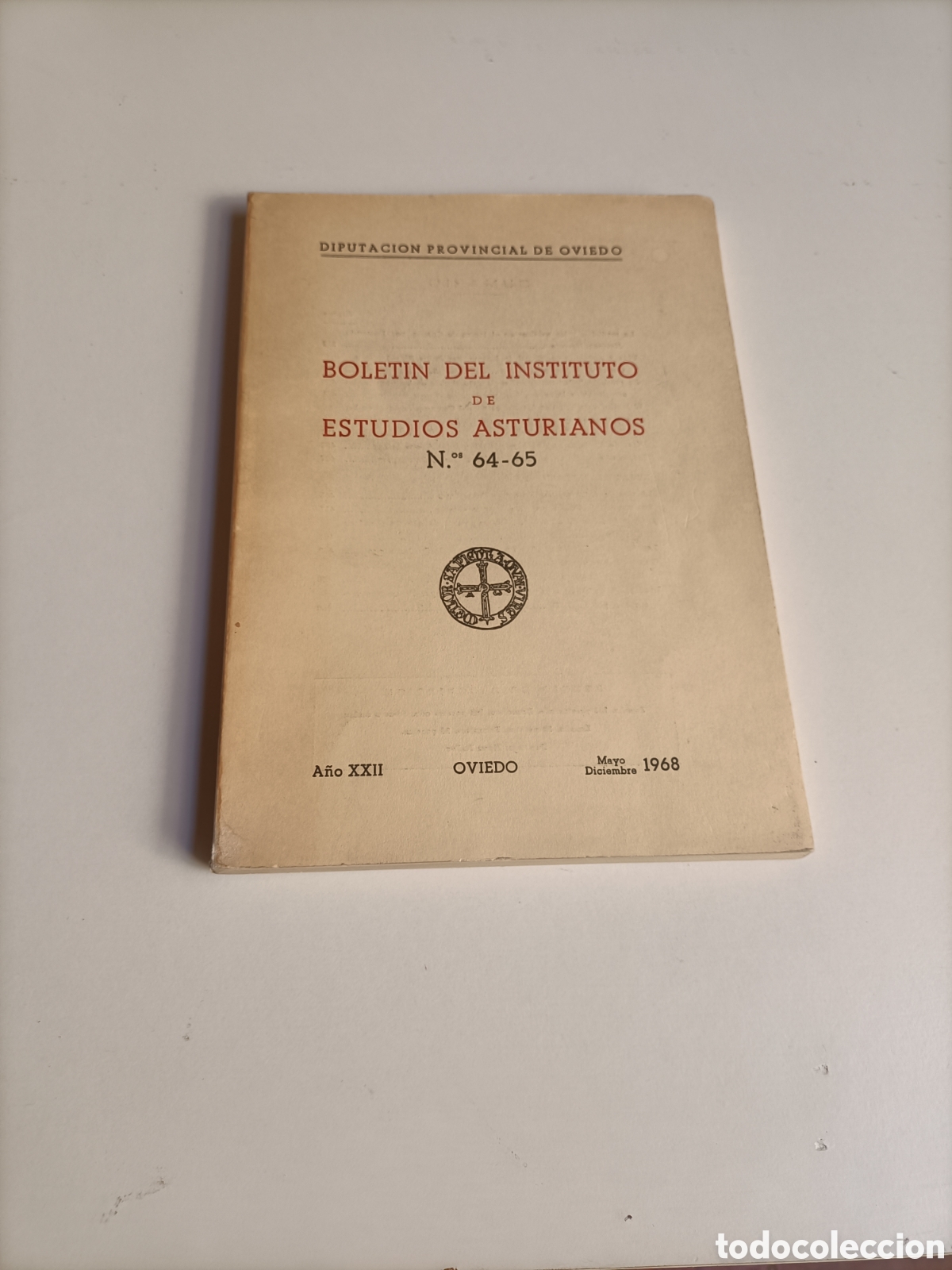 Libros de segunda mano: Bolet&iacute;n del Instituto de estudios asturianos. N.64 65 a&ntilde;o 1968 temas asturianos