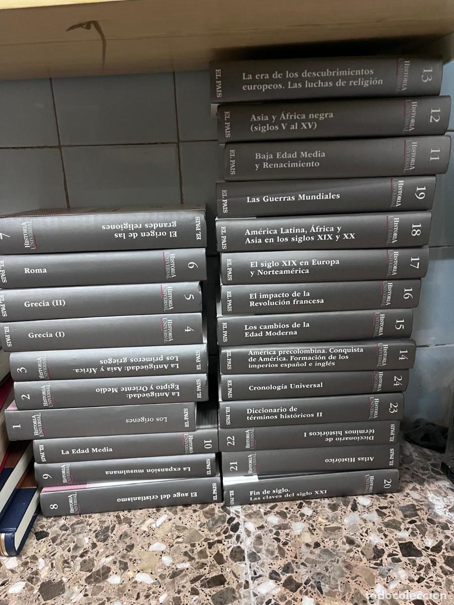 Libros de segunda mano: Historia Universal. El Pa&iacute;s, Salvat. 24 tomos. 2004, completa