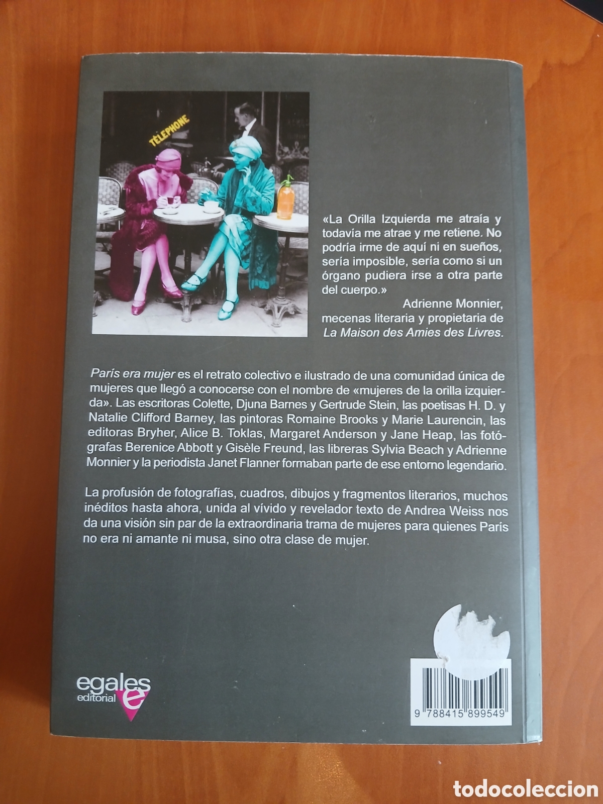 Libros de segunda mano: Par&iacute;s era mujer. Andrea Weiss. - Foto 2