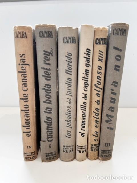 Libros de segunda mano: FRANCISCO CAMBA EPISODIOS CONTEMPOR&Aacute;NEOS LOTE PRIMERAS EDICIONES EDITORIAL REUS A&Ntilde;OS 40