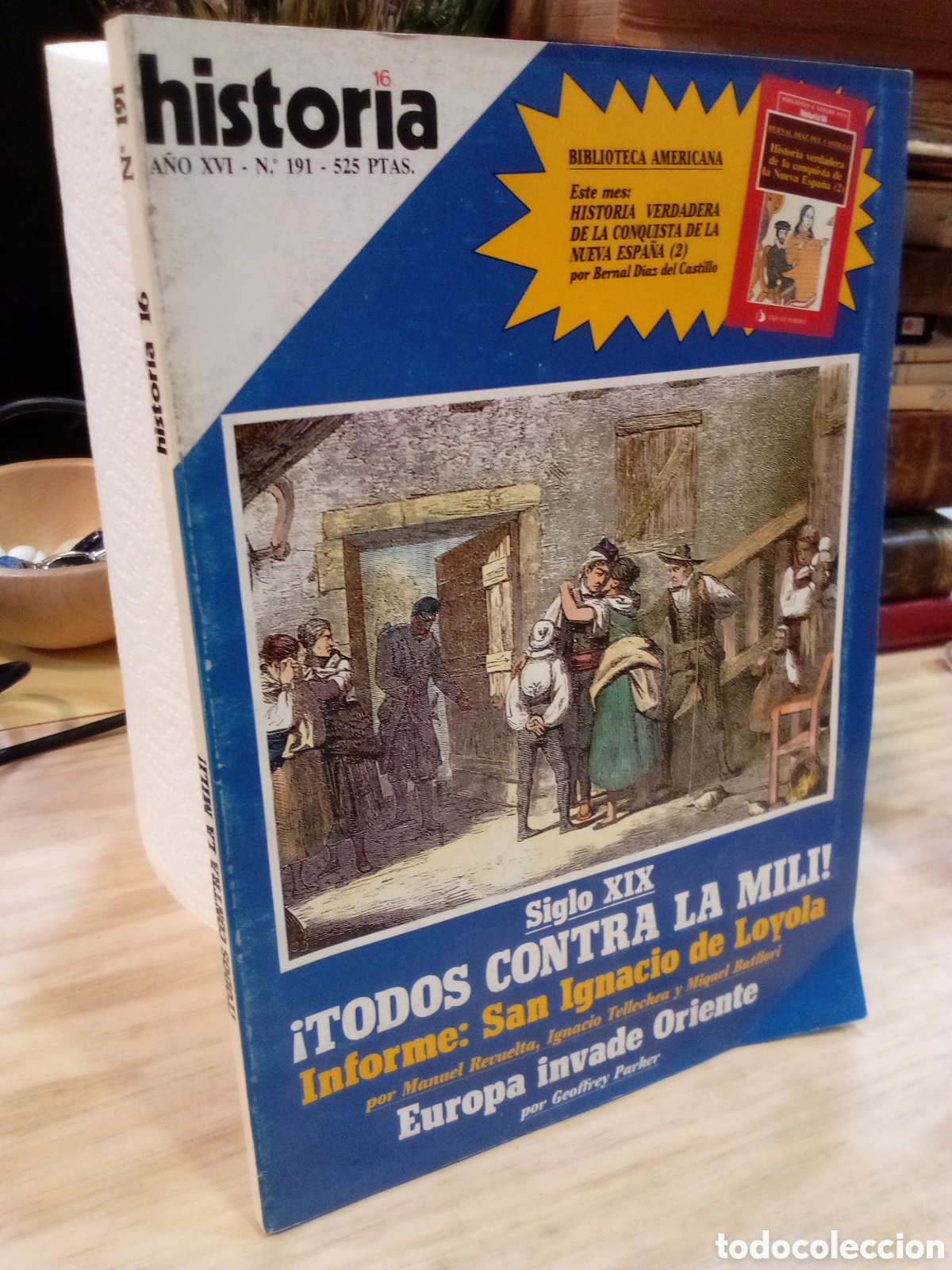 Livros em segunda m&atilde;o: Revista - historia 16 n.191 - Siglo XIX &iexcl;todos contra la mili!