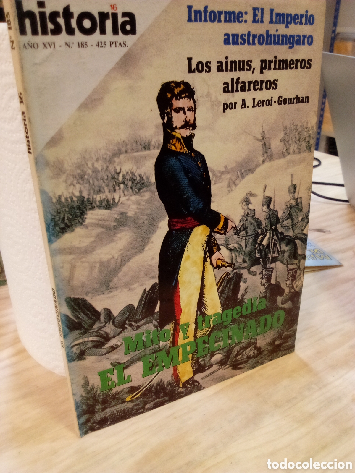 Livros em segunda m&atilde;o: Revista - historia 16 n.185 - mito y tragedia El Empecinado