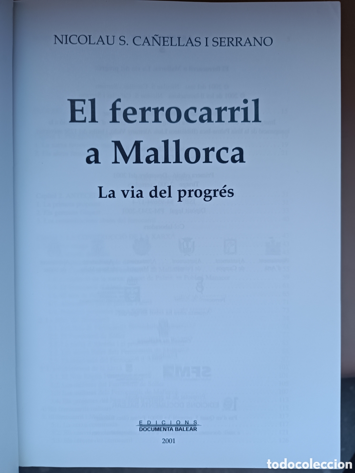 Libros de segunda mano: El ferrocarril a Mallorca - Foto 2