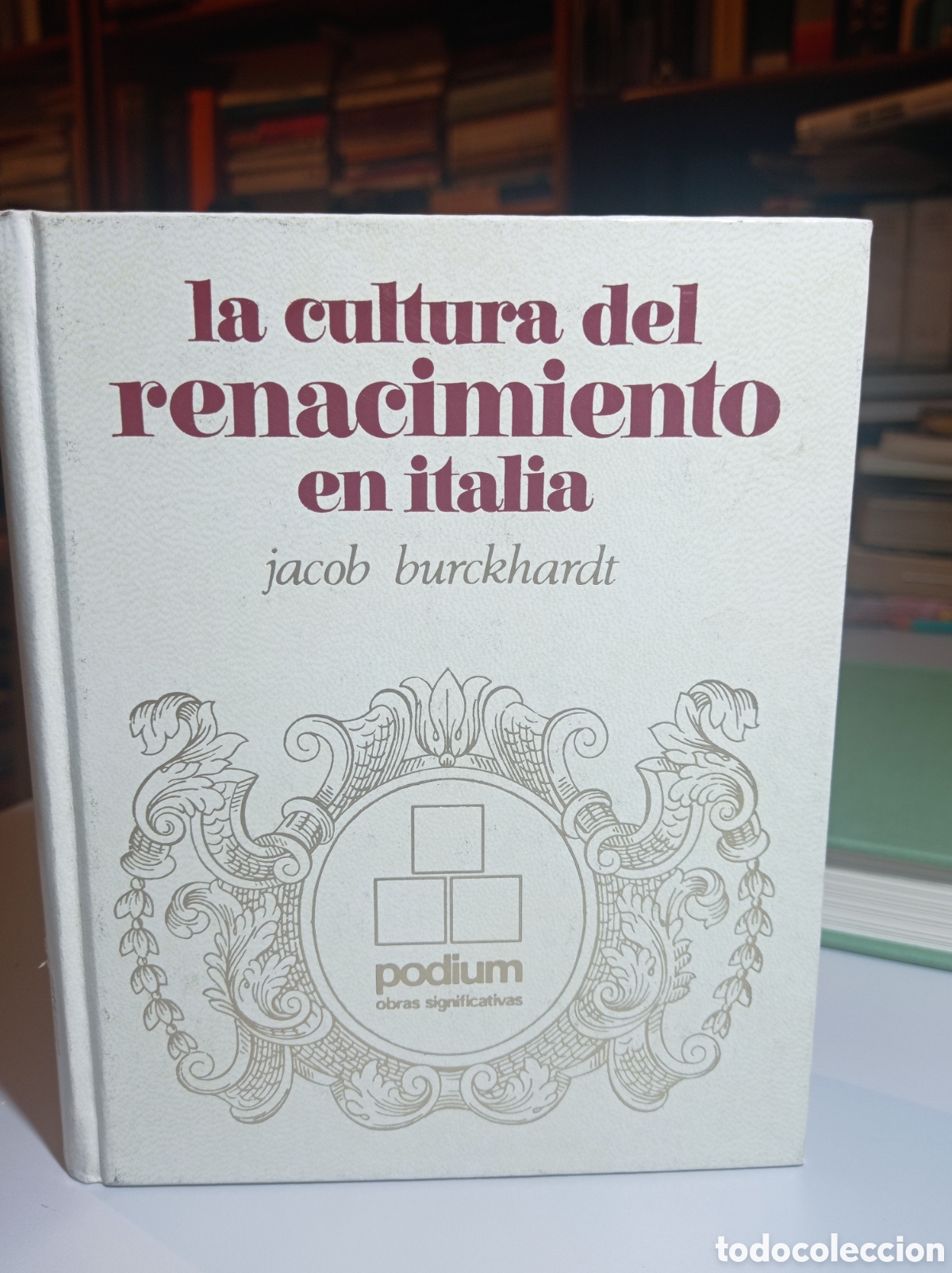 Libros de segunda mano: JACOB BURCKHARDT. LA CULTURA DEL RENACIMIENTO EN ITALIA.