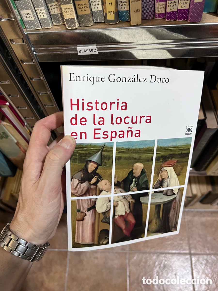 Libros de segunda mano: Blas59D Enrique Gonz&aacute;lez Duro Historia de la locura en Espa&ntilde;a