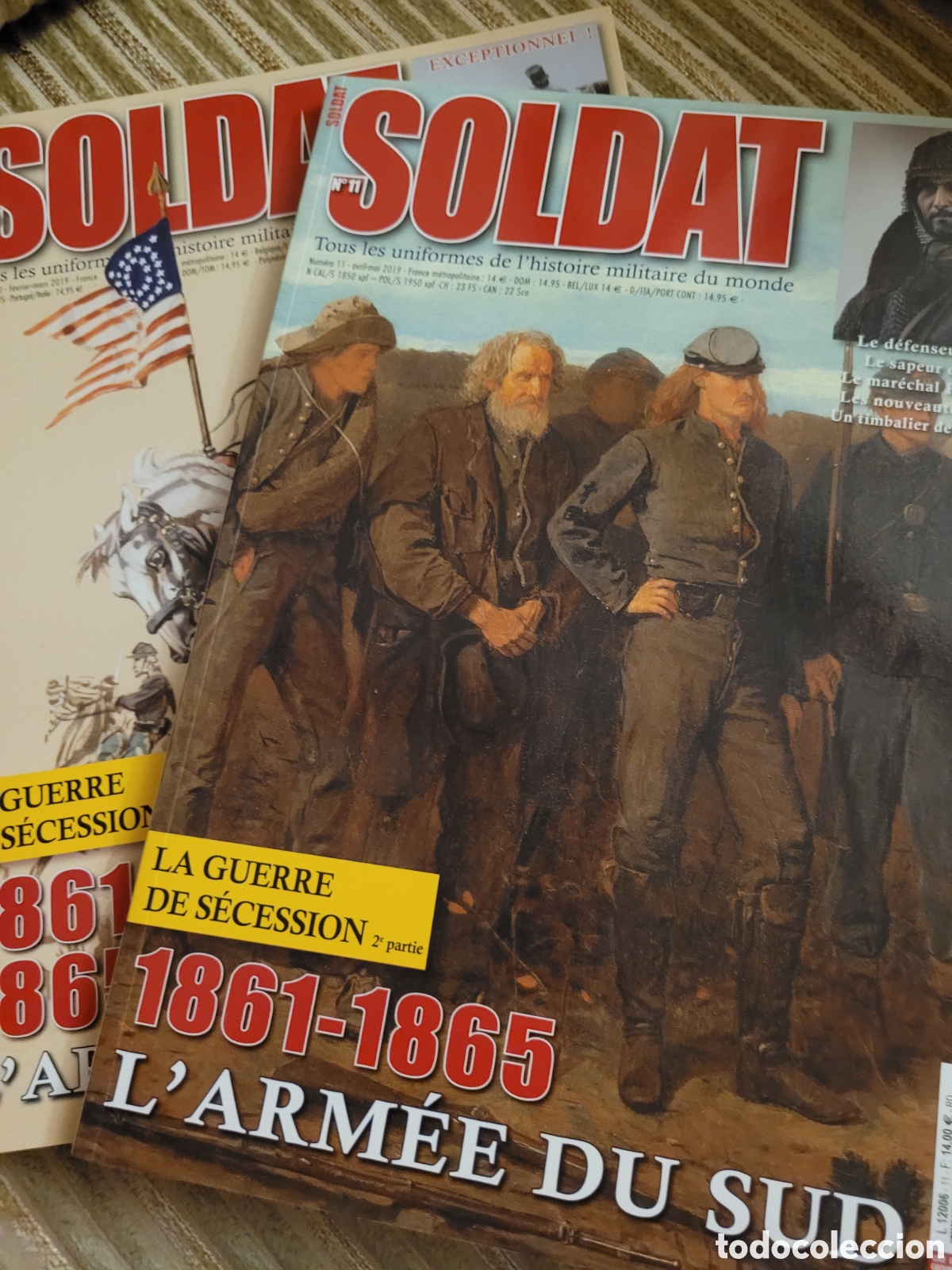 Livros em segunda m&atilde;o: SOLDAT, n&deg;s 10 y 11. LA GUERRE DE SECESSION (EN FRANCES)