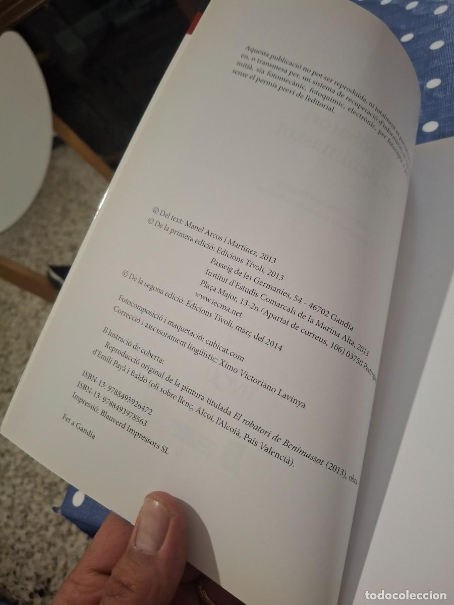 Libros de segunda mano: El robatori de Benimassot de Manel Arcos - Foto 3