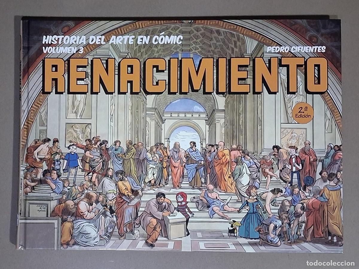 Libros de segunda mano: Renacimiento. Historia del Arte en c&oacute;mic Volumen 3. Pedro Cifuentes. Desperta Ferro 2021. Como nuevo