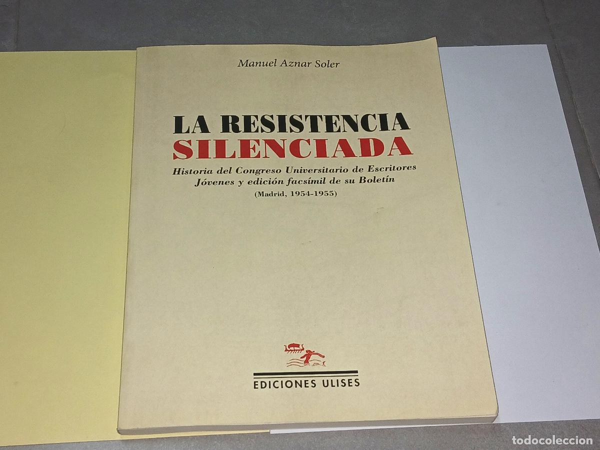 Libros de segunda mano: Libro. La resistencia silenciada, Manuel Aznar Soler, Ediciones Ulises, 2021