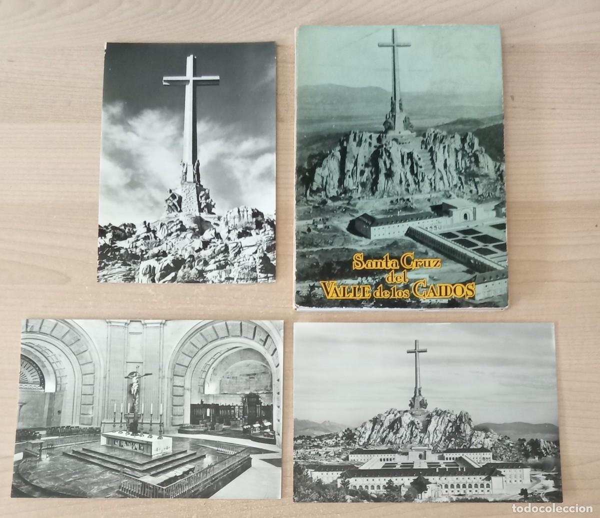 Libros de segunda mano: santa cruz del valle de los caidos + 3 postales.. del a&ntilde;o 1959