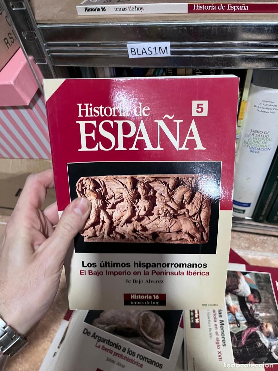 Libros de segunda mano: BLAS1M 16 Historia de ESPA&Ntilde;A 5 Los &uacute;ltimos hispanorromanos El Bajo Imperio en la Pen&iacute;nsula Ib&eacute;rica