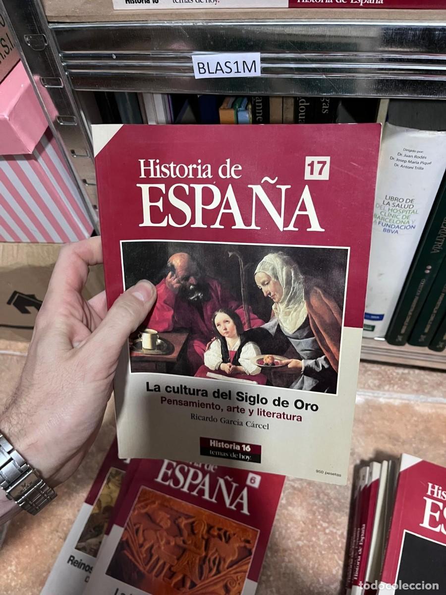 Libros de segunda mano: BLAS1M 16 Historia de ESPA&Ntilde;A 17 La cultura del Siglo de Oro Pensamiento, arte y literatura Ricardo G