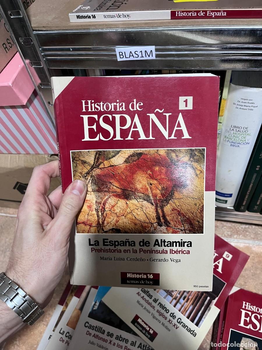 Libros de segunda mano: BLAS1M 16 Historia de ESPA&Ntilde;A 1 La Espa&ntilde;a de Altamira Prehistoria en la Pen&iacute;nsula Ib&eacute;rica