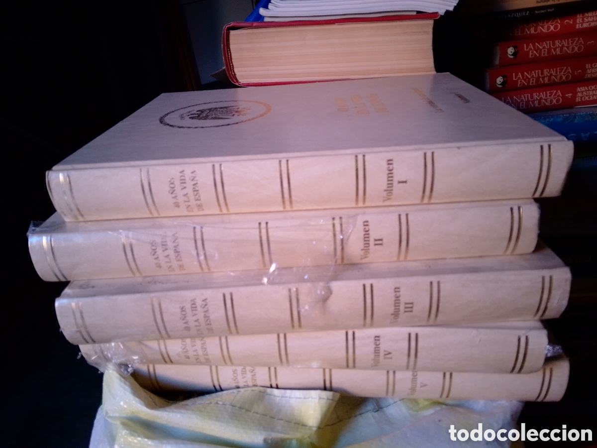 Libros de segunda mano: 40 A&Ntilde;OS EN LA VIDA DE ESPA&Ntilde;A. V-5 VOLUMENES. HERN&Aacute;NDEZ DEL POZO, L. ARACENA, 2007